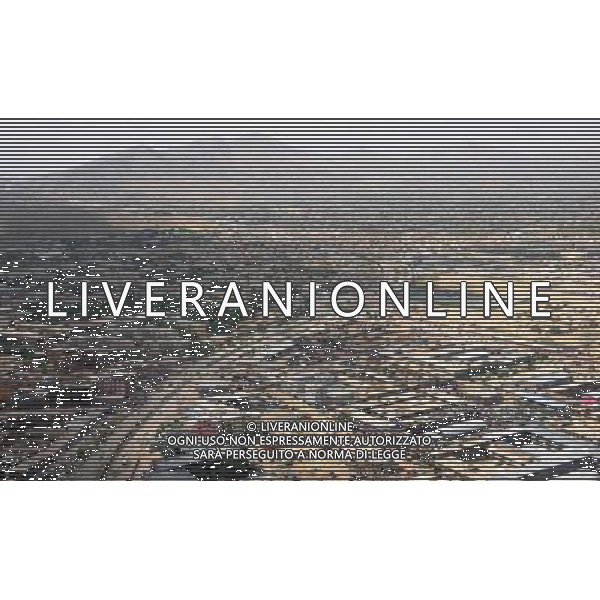 (140531) -- KABUL, May 31, 2014 (Xinhua) -- Photo taken on May 29, 2014 shows a view of the Kabul city over a helicopter in Kabul, Afghanistan. (Xinhua/Omid) ****Authorized by ytfs**** ©photoshot/Agenzia Aldo Liverani sas - ITALY ONLY - Veduta aerea della citta\' di Kabul in Afghanistan