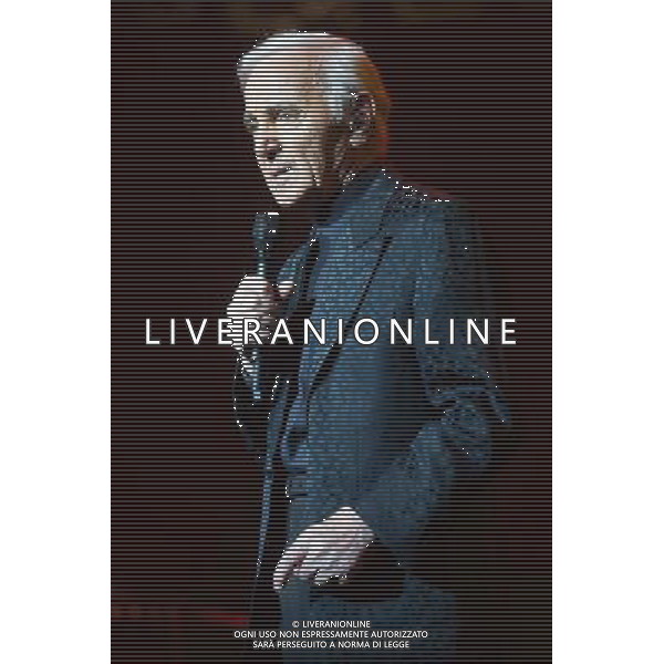 French-Armenian singer Charles Aznavour (born Shahnour Varinag Aznavourian) perfoms on his farewell tour at Royal Albert Hall, London, England, UK on Sunday 1st June 2014 in celebration of his 90th birthday. Â©PHOTOSHOT/Agenzia Aldo Liverani sas - ITALY ONLY - EDITORIAL USE ONLY
