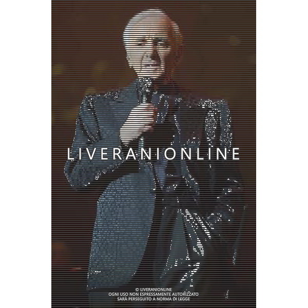 French-Armenian singer Charles Aznavour (born Shahnour Varinag Aznavourian) perfoms on his farewell tour at Royal Albert Hall, London, England, UK on Sunday 1st June 2014 in celebration of his 90th birthday. Â©PHOTOSHOT/Agenzia Aldo Liverani sas - ITALY ONLY - EDITORIAL USE ONLY