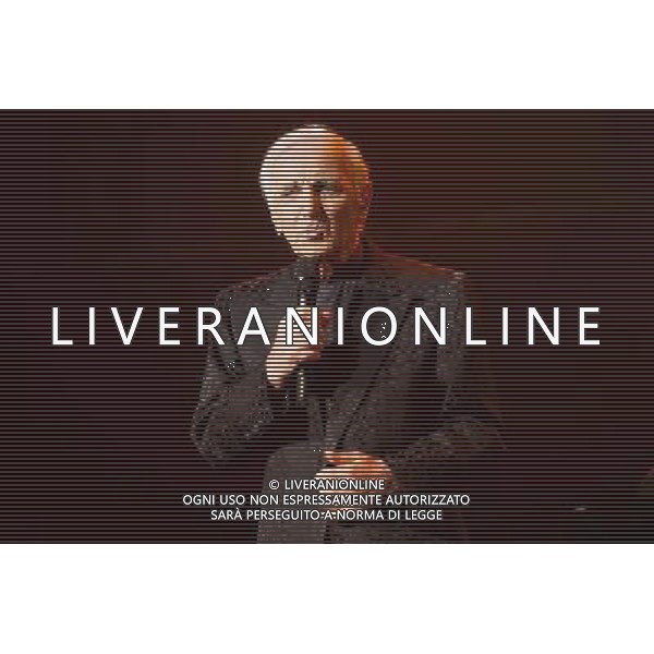 French-Armenian singer Charles Aznavour (born Shahnour Varinag Aznavourian) perfoms on his farewell tour at Royal Albert Hall, London, England, UK on Sunday 1st June 2014 in celebration of his 90th birthday. Â©PHOTOSHOT/Agenzia Aldo Liverani sas - ITALY ONLY - EDITORIAL USE ONLY