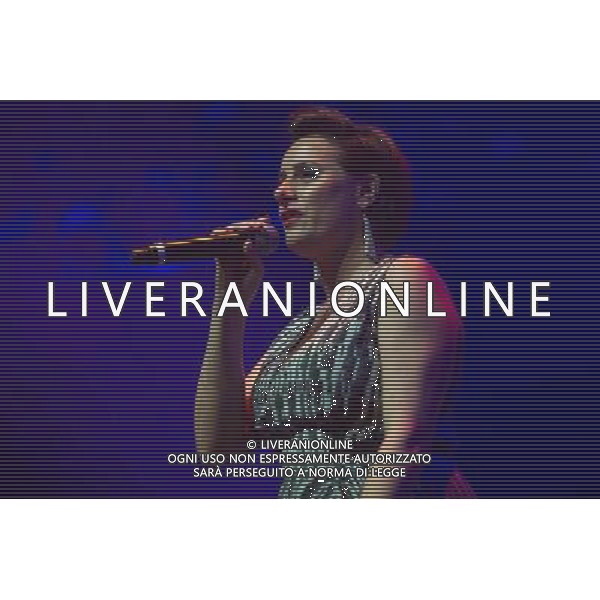 Nina Ferro opens for Charles Aznavour at Royal Albert Hall, London, England, UK on Sunday 1st June 2014. Â©PHOTOSHOT/Agenzia Aldo Liverani sas - ITALY ONLY - EDITORIAL USE ONLY