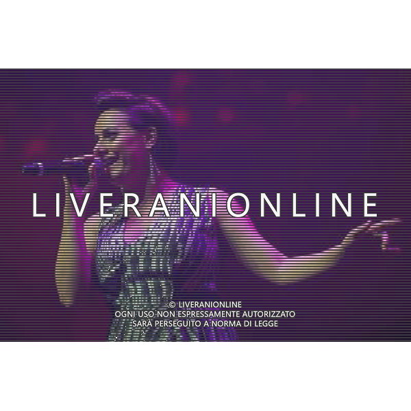 Nina Ferro opens for Charles Aznavour at Royal Albert Hall, London, England, UK on Sunday 1st June 2014. Â©PHOTOSHOT/Agenzia Aldo Liverani sas - ITALY ONLY - EDITORIAL USE ONLY