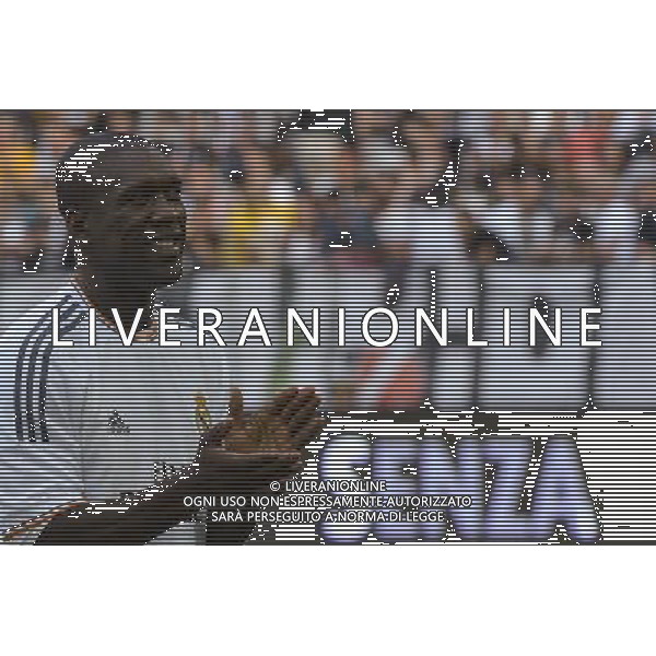 UNESCO CUP, SFIDA TRA VECCHIE GLORIE DI JUVE E REAL Juventus Stadium Torino Federico Tardito/Agenzia Aldo Liverani Sas Nella foto Seedorf ©tardito /AGENZIA ALDO LIVERANI SAS