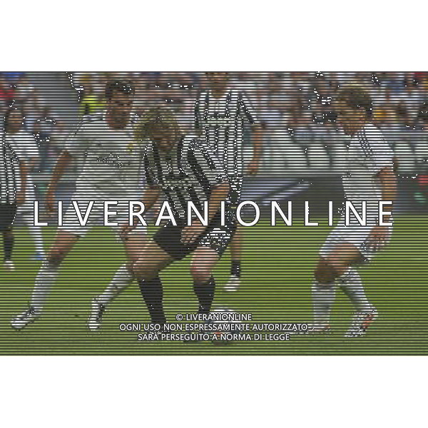 UNESCO CUP, SFIDA TRA VECCHIE GLORIE DI JUVE E REAL Juventus Stadium Torino Federico Tardito/Agenzia Aldo Liverani Sas Nella foto Nedved ©tardito /AGENZIA ALDO LIVERANI SAS