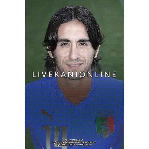 Primi Piani e Gruppo Nazionale Italiana di Calcio per i Mondiali di Calcio FIFA 2014 in Brasile Firenze - 03.06.2014 Nella Foto:Aquilani Alberto /Ph.Vitez-Ag. Aldo Liverani