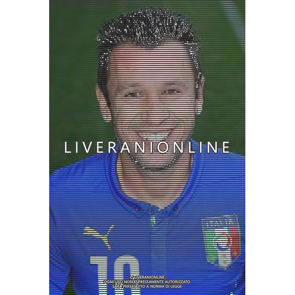 Primi Piani e Gruppo Nazionale Italiana di Calcio per i Mondiali di Calcio FIFA 2014 in Brasile Firenze - 03.06.2014 Nella Foto:Cassano Antonio /Ph.Vitez-Ag. Aldo Liverani