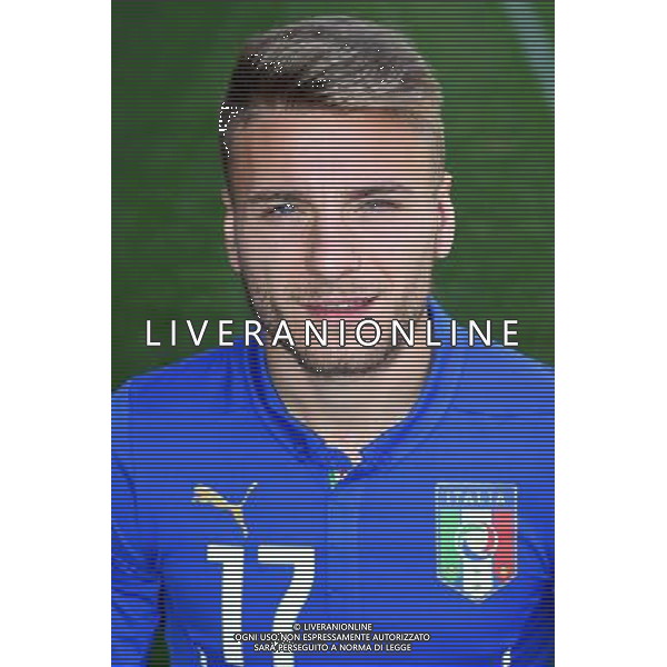 Primi Piani e Gruppo Nazionale Italiana di Calcio per i Mondiali di Calcio FIFA 2014 in Brasile Firenze - 03.06.2014 Nella Foto:Immobile Ciro /Ph.Vitez-Ag. Aldo Liverani