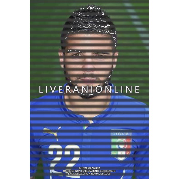 Primi Piani e Gruppo Nazionale Italiana di Calcio per i Mondiali di Calcio FIFA 2014 in Brasile Firenze - 03.06.2014 Nella Foto:Insigne Lorenzo /Ph.Vitez-Ag. Aldo Liverani