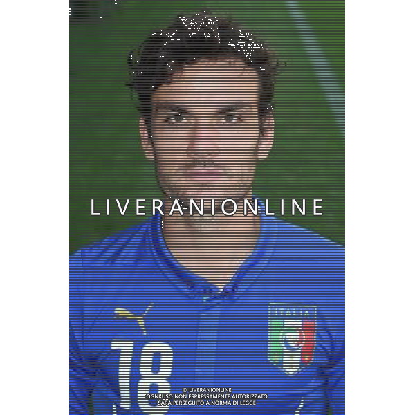 Primi Piani e Gruppo Nazionale Italiana di Calcio per i Mondiali di Calcio FIFA 2014 in Brasile Firenze - 03.06.2014 Nella Foto:Parolo Marco /Ph.Vitez-Ag. Aldo Liverani