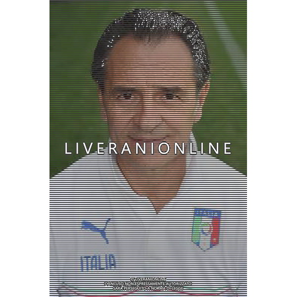 Primi Piani e Gruppo Nazionale Italiana di Calcio per i Mondiali di Calcio FIFA 2014 in Brasile Firenze - 03.06.2014 Nella Foto:Prandelli Cesare /Ph.Vitez-Ag. Aldo Liverani