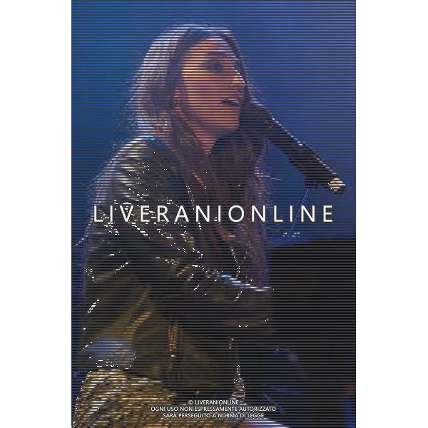Sara Bareilles performs the first of two sold out gigs at Islington Assembly Hall, London, England, UK on Monday 2nd June, 2014 . ©PHOTOSHOT/Agenzia Aldo Liverani sas - ITALY ONLY - EDITORIAL USE ONLY
