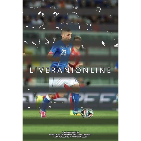 PERUGIA 04-06-2014 AMICHEVOLE ITALIA -LUSSEMBURGO NELLA FOTO VERRATTI FOTO SETTONCE-AG ALDO LIVERANI SAS