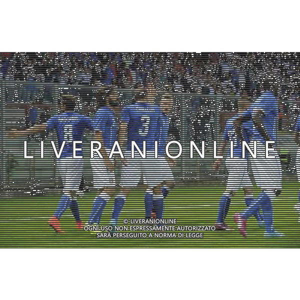 PERUGIA 04-06-2014 AMICHEVOLE ITALIA -LUSSEMBURGO NELLA FOTO ABBRACCI ITALIA FOTO SETTONCE-AG ALDO LIVERANI SAS