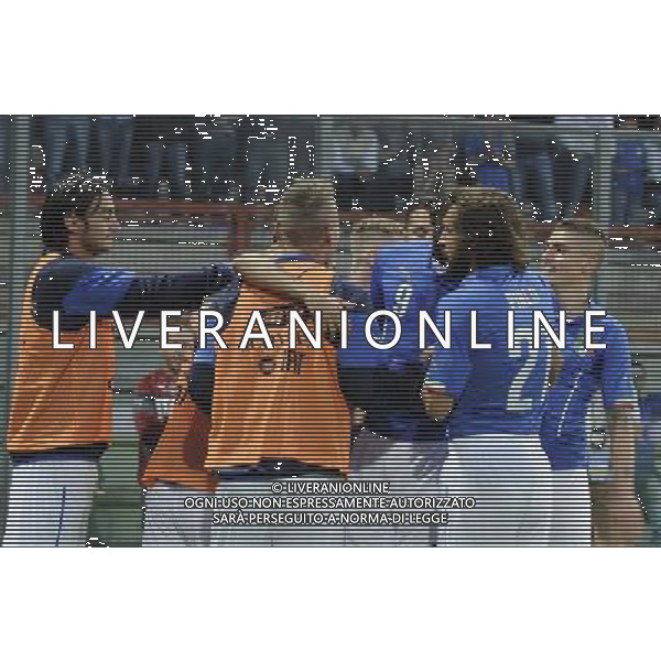 PERUGIA 04-06-2014 AMICHEVOLE ITALIA -LUSSEMBURGO NELLA FOTO GOL MARCHISIO CLAUDIO FOTO SETTONCE-AG ALDO LIVERANI SAS