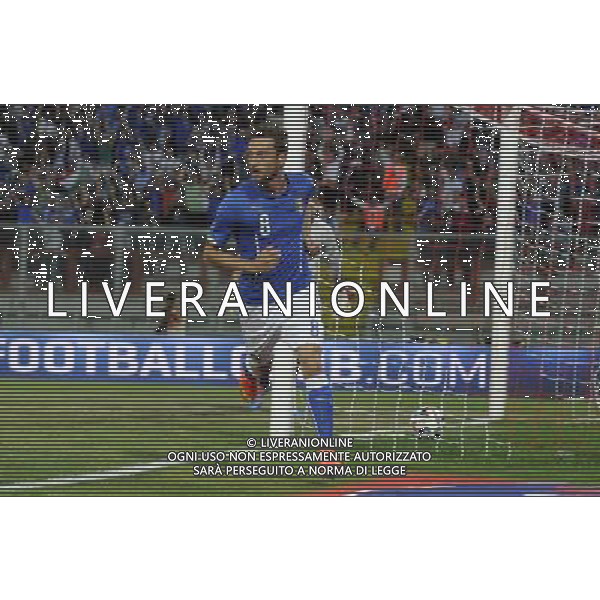 PERUGIA 04-06-2014 AMICHEVOLE ITALIA -LUSSEMBURGO NELLA FOTO GOL MARCHISIO CLAUDIO FOTO SETTONCE-AG ALDO LIVERANI SAS