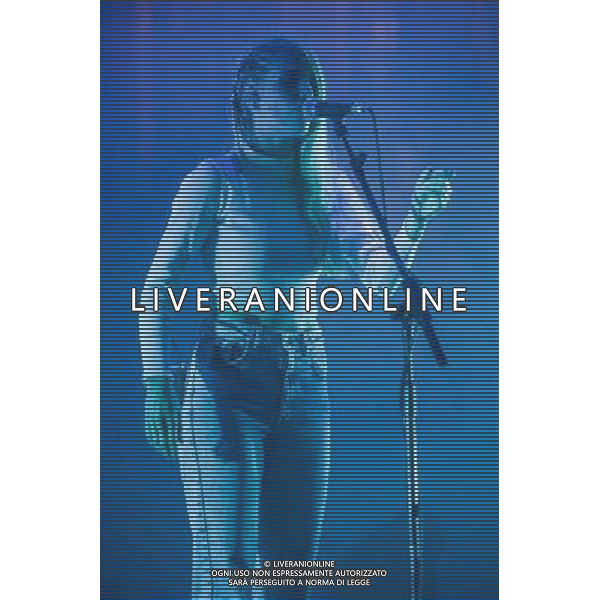 London Grammar perform live at Brixton Academy, London on Tuesday 3 June 2014. Picture shows Hannah Reid. AG ALDO LIVERANI SAS ONLY ITALY