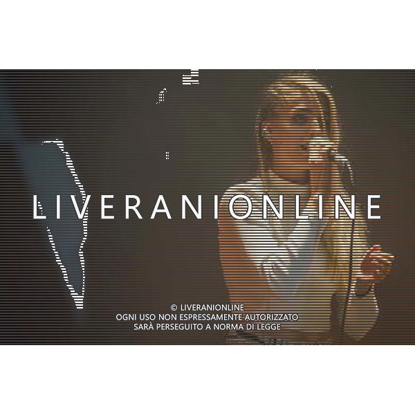 London Grammar perform live at Brixton Academy, London on Tuesday 3 June 2014. Picture shows Hannah Reid. AG ALDO LIVERANI SAS ONLY ITALY