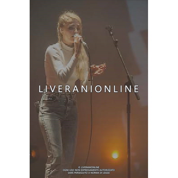 London Grammar perform live at Brixton Academy, London on Tuesday 3 June 2014. Picture shows Hannah Reid. AG ALDO LIVERANI SAS ONLY ITALY