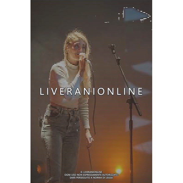 London Grammar perform live at Brixton Academy, London on Tuesday 3 June 2014. Picture shows Hannah Reid. AG ALDO LIVERANI SAS ONLY ITALY