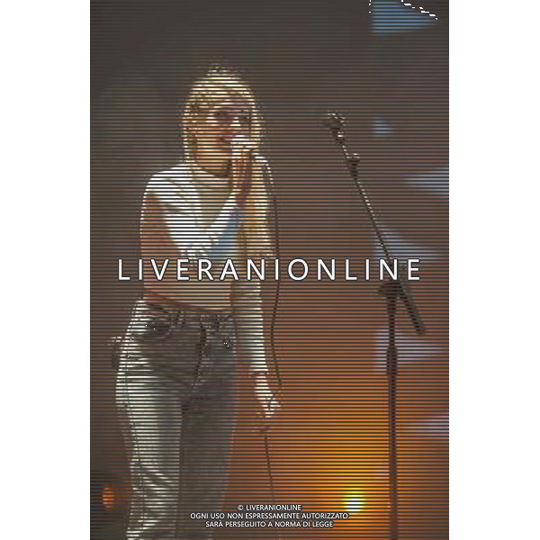 London Grammar perform live at Brixton Academy, London on Tuesday 3 June 2014. Picture shows Hannah Reid. AG ALDO LIVERANI SAS ONLY ITALY