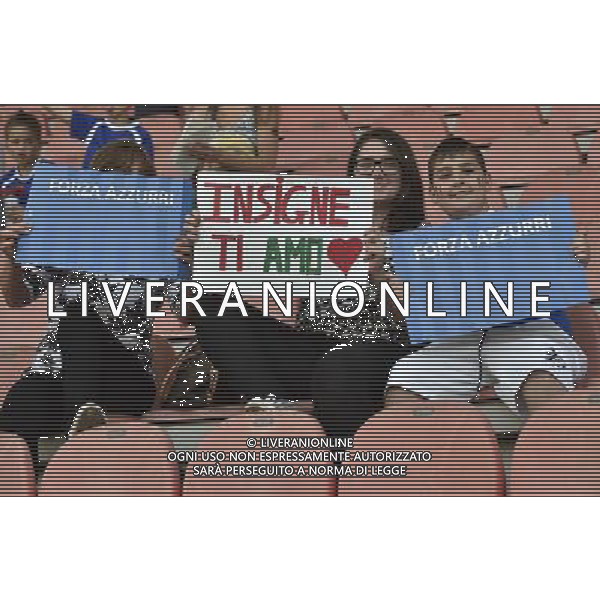 PERUGIA 04-06-2014 AMICHEVOLE ITALIA -LUSSEMBURGO NELLA FOTO TIFOSI ITALIA FOTO SETTONCE-AG ALDO LIVERANI SAS