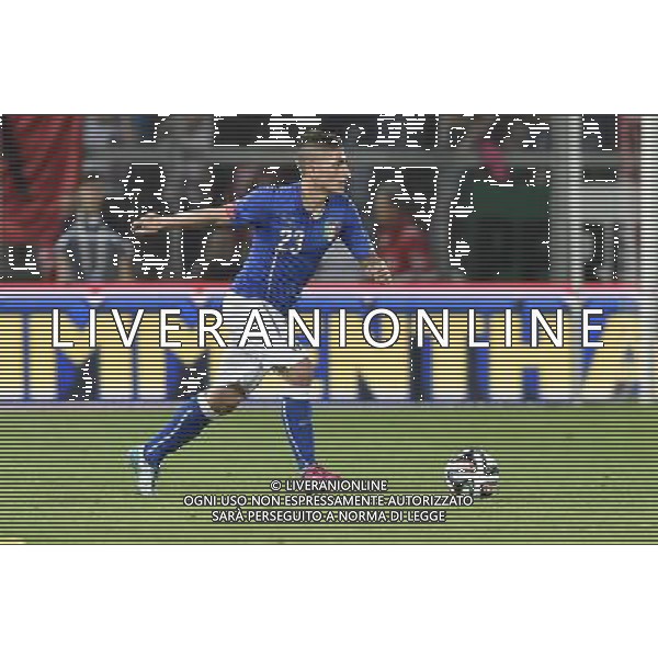 PERUGIA 04-06-2014 AMICHEVOLE ITALIA -LUSSEMBURGO NELLA FOTO VERRATTI FOTO SETTONCE-AG ALDO LIVERANI SAS