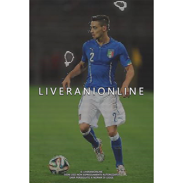 PERUGIA 04-06-2014 AMICHEVOLE ITALIA LUSSEMBURGO NELLA FOTO DE SCIGLIO FOTO SETTONCE-AG ALDO LIVERANI SAS