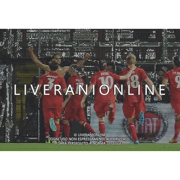 PERUGIA 04-06-2014 AMICHEVOLE ITALIA LUSSEMBURGO NELLA FOTO ABBRACCI LUSSEMBURGO FOTO SETTONCE-AG ALDO LIVERANI SAS