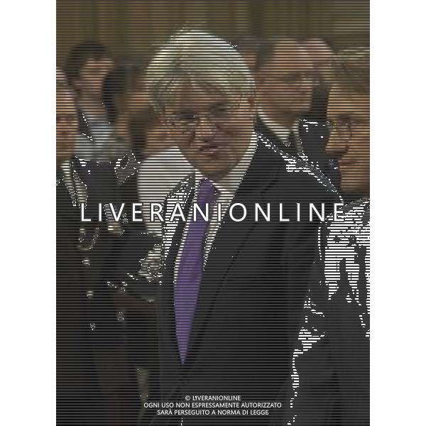  Date: 04/06/14 Pictured: Andrew Mitchell Caption: Mp\'s walk through the Central Lobby in the houses of Parliament in London today for the State Opening of Parliament which takes place on the first day of a new parliamentary session. The Queen makes a Speech setting out the Government\'s agenda for the year ahead. AG ALDO LIVERANI SAS ONLY ITALY