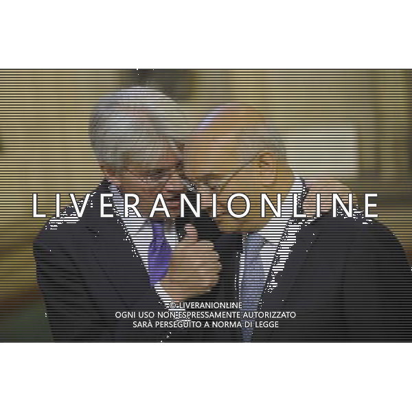 Keith Vaz and Andrew Mitchell in the Members Lobby at the State Opening of Parliament, Palace of Westminster, London, UK. 04/06/2014. AG ALDO LIVERANI SAS ONLY ITALY