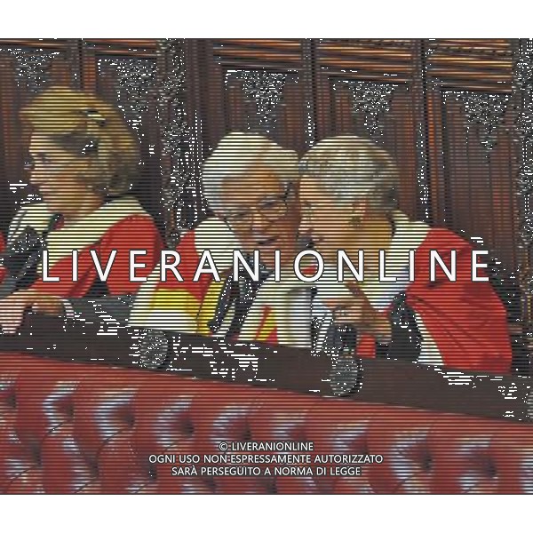 The State Opening Of Parliament. Lord Howe in the Chamber. AG ALDO LIVERANI SAS ONLY ITALY