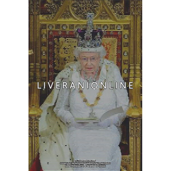 04/06/2014 Queen Elizabeth II State Opening Of Parliament 2014 at Westminster Abbey in London AG ALDO LIVERANI SAS ONLY ITALY
