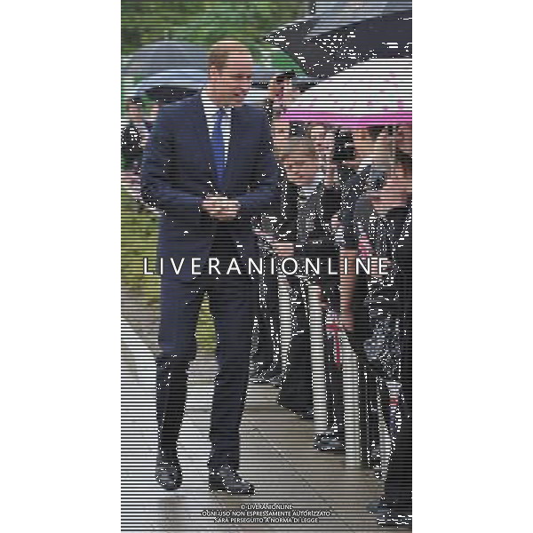 Picture date 4th June 2014. Pic shows; The Duke of Cambridge, Royal Patron of SkillForce, during his visit to Goole High School to launch the new SkillForce Junior Prince\'s Award. ©photoshot/Agenzia Aldo Liverani sas - ITALY ONLY - EDITORIAL USE ONLY - REALI INGLESI: Il principe William d\'inghilterra duca di cambridge in visita nello Yorkshire