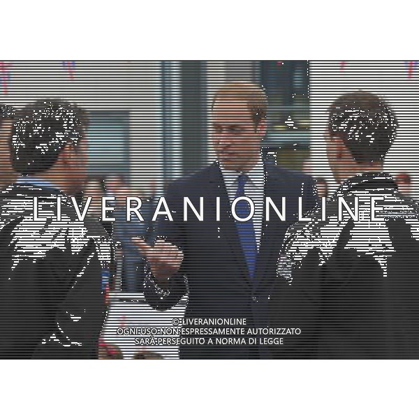 Picture date 4th June 2014. Pic shows; The Duke of Cambridge, Royal Patron of SkillForce, during his visit to Goole High School to launch the new SkillForce Junior Prince\'s Award. ©photoshot/Agenzia Aldo Liverani sas - ITALY ONLY - EDITORIAL USE ONLY - REALI INGLESI: Il principe William d\'inghilterra duca di cambridge in visita nello Yorkshire