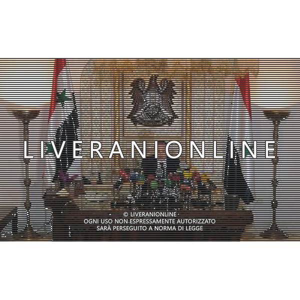 (140604) -- DAMASCUS, June 4, 2014 () -- Mohammad Jihad al-Laham, Syrian parliament\'s speaker, announces the result of presidential elections in Damascus, Syria on June 4, 2014. Syria\'s incumbent President Bashar al-Assad has won a third seven-year term in office in the presidential elections that took place on Tuesday, the Syrian Parliament announced on Wednesday. (/Zhang Naijie) ©photoshot/Agenzia Aldo Liverani sas - ITALY ONLY - EDITORIAL USE ONLY - Conferenza Stampa per l\'annuncio dei risultati delle elezioni presidenziali a Damasco, in Siria il 4 giugno 2014.