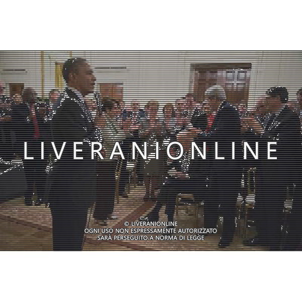 President Barack Obama looks on as attendees applaud Vice President Joe Biden during a meeting with the House Democratic Caucus in the East Room of the White House, Feb. 4, 2014. ©PHOTOSHOT/Agenzia Aldo Liverani sas - ITALY ONLY - EDITORIAL USE ONLY - Il Presidente americano Barack Obama