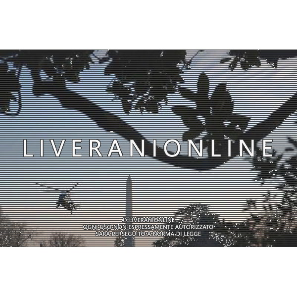 President Barack Obama arrives at the White House aboard Marine One following a trip to East Lansing, Mich., Feb. 7, 2014. ©PHOTOSHOT/Agenzia Aldo Liverani sas - ITALY ONLY - EDITORIAL USE ONLY - Il Presidente americano Barack Obama