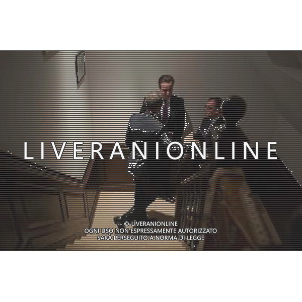 President Barack Obama talks with British Prime Minister David Cameron following a G7 Leaders Meeting to discuss the situation in Ukraine, at the Prime Minister\'s residence in The Hague, the Netherlands, March 24, 2014. ©PHOTOSHOT/Agenzia Aldo Liverani sas - ITALY ONLY - EDITORIAL USE ONLY - Il Presidente americano Barack Obama