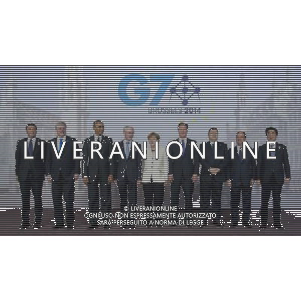 (140605) -- BRUSSELS, June 5, 2014 () -- The photo provided by the Council of the European Union shows leaders posing for group photos during the G7 summit in Brussels, Belgium, June 5, 2014. (/The Council of the European Union) (dzl) *NO COMMERCIAL USE* ©PHOTOSHOT/Agenzia Aldo Liverani sas - ITALY ONLY - EDITORIAL USE ONLY - Vertice del G7 a Bruxelles, in Belgio, 5 Giugno 2014