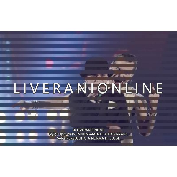 Milano studi rai via Mecenate finale di the voice A.Gazzaniga/Ag.Liverani MILANO 05-06-2014