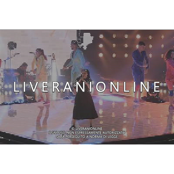 Milano studi rai via Mecenate finale di the voice A.Gazzaniga/Ag.Liverani MILANO 05-06-2014