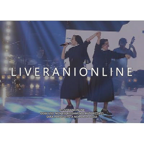 Milano studi rai via Mecenate finale di the voice A.Gazzaniga/Ag.Liverani MILANO 05-06-2014