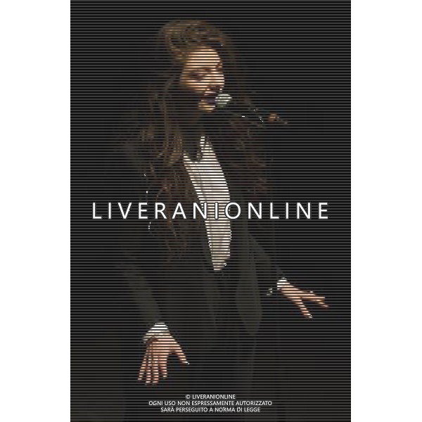 New Zealand singer-songwriter Lorde (born Ella Marija Lani Yelich-O\'Connor) performs the first of two headline London shows at Shepherd\'s Bush Empire, London, England, UK on Thursday 5th June, 2014. AG ALDO LIVERANI SAS ONLY ITALY