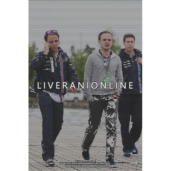 (L to R): Felipe Massa (BRA) Williams with his brother Dudu. 06.06.2014. Formula 1 World Championship, Rd 7, Canadian Grand Prix, Montreal, Canada, Practice Day. - www.xpbimages.com, EMail: requests@xpbimages.com - copy of publication required for printed pictures. Every used picture is fee-liable. © Copyright: Moy / XPB Images AG ALDO LIVERANI SAS ONLY ITALY