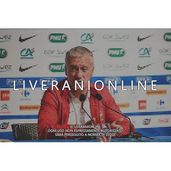 Didier DESCHAMPS - 06.06.2014 - Conference de presse -Equipe de France Photo : Fred Porcu / Icon Sport AG ALDO LIVERANI SAS ONLY ITALY