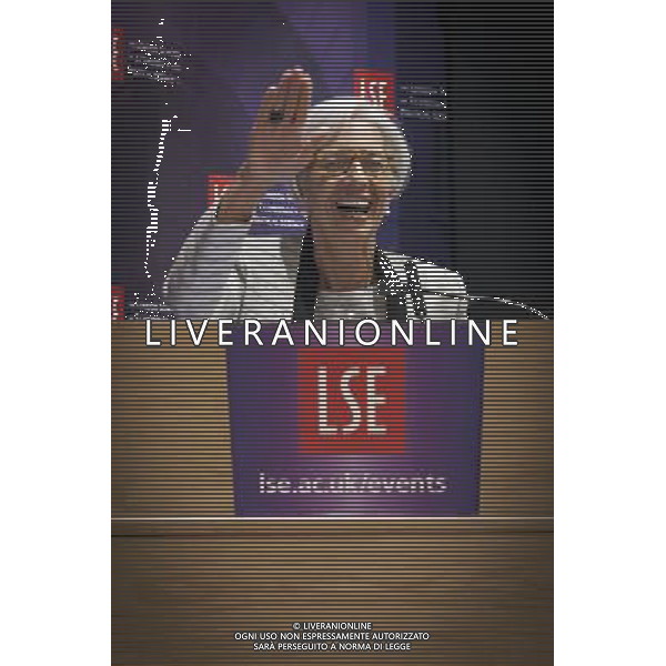 International Monetary Fund (IMF) Managing Director Christine Lagarde speaks at a lecture at the London School of Economics (LSE) in London on June 6, 2014 ©PHOTOSHOT/Agenzia Aldo Liverani sas - ITALY ONLY - EDITORIAL USE ONLY ©photoshot/Agenzia Aldo Liverani sas - ITALY ONLY - L\'amministratore delegato del Fondo Monetario Internazionale (FMI) Christine Lagarde parla in una conferenza alla London School of Economics (LSE), a Londra il 6 giugno 2014