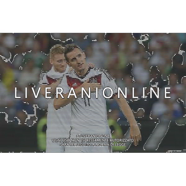firo : 06.06.2014 Fu§ball,Fussball,Nationalmannschaft Deutschland, Testspiel, Freundschaftsspiel,WM-Test WM 2014 Brasilien, Deutschland,GER - Armenien 6:1 Miroslav KLOSE, GER, Gestik, Jubel, Hand auf dem Herzen $worldrightsEs gelten unsere AGB, einsehbar auf www.firosportphoto.de copyright by firo sportphoto: Coesfelder Str.207 48249 DŸlmeTel.:02594 9916004 www.firosportphoto.de mail@firosportphoto.de (V o l k s b a n k B o c h u m - W i t t e n ) BLZ.: 430 601 29 Kt. Nr.: 341 117 100 Tel.:02594 9916004 AG ALDO LIVERANI SAS ONLY ITALY