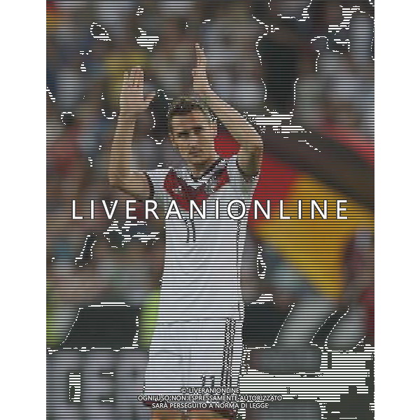 firo : 06.06.2014 Fu§ball,Fussball,Nationalmannschaft Deutschland, Testspiel, Freundschaftsspiel,WM-Test WM 2014 Brasilien, Deutschland,GER - Armenien 6:1 Miroslav KLOSE, GER, Jubel, Beifall $worldrightsEs gelten unsere AGB, einsehbar auf www.firosportphoto.de copyright by firo sportphoto: Coesfelder Str.207 48249 DŸlmeTel.:02594 9916004 www.firosportphoto.de mail@firosportphoto.de (V o l k s b a n k B o c h u m - W i t t e n ) BLZ.: 430 601 29 Kt. Nr.: 341 117 100 Tel.:02594 9916004 AG ALDO LIVERANI SAS ONLY ITALY
