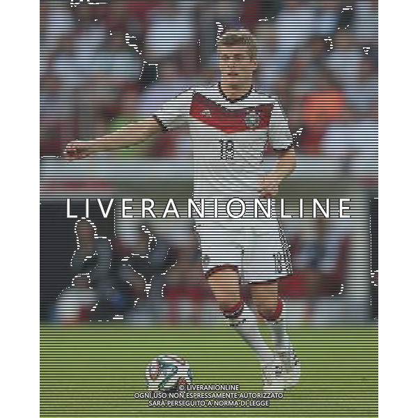 firo : 06.06.2014 Fu§ball,Fussball,Nationalmannschaft Deutschland, Testspiel, Freundschaftsspiel,WM-Test WM 2014 Brasilien, Deutschland,GER - Armenien 6:1 Toni KROOS, GER, Einzelaktion $worldrightsEs gelten unsere AGB, einsehbar auf www.firosportphoto.de copyright by firo sportphoto: Coesfelder Str.207 48249 DŸlmeTel.:02594 9916004 www.firosportphoto.de mail@firosportphoto.de (V o l k s b a n k B o c h u m - W i t t e n ) BLZ.: 430 601 29 Kt. Nr.: 341 117 100 Tel.:02594 9916004 AG ALDO LIVERANI SAS ONLY ITALY