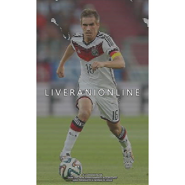 firo : 06.06.2014 Fu§ball,Fussball,Nationalmannschaft Deutschland, Testspiel, Freundschaftsspiel,WM-Test WM 2014 Brasilien, Deutschland,GER - Armenien 6:1 Philipp LAHM, GER, Einzelaktion $worldrightsEs gelten unsere AGB, einsehbar auf www.firosportphoto.de copyright by firo sportphoto: Coesfelder Str.207 48249 DŸlmeTel.:02594 9916004 www.firosportphoto.de mail@firosportphoto.de (V o l k s b a n k B o c h u m - W i t t e n ) BLZ.: 430 601 29 Kt. Nr.: 341 117 100 Tel.:02594 9916004 AG ALDO LIVERANI SAS ONLY ITALY